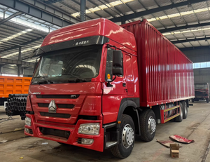 Camión de Caja Hawwo <span class=keywords><strong>con</strong></span> Tracción 8x4 y Estándares de Emisiones Euro V, Vehículo de Carga Pesada Diésel - Product Image 2