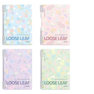 1 vào học sinh máy tính xách tay rời lá dày cuốn sách cuộn có thể tháo rời đơn giản notepad trong suốt - Product Image 4