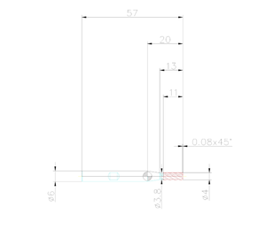 Fresa de carburo convencional/escalable DIN 6535 HB <span class=keywords><strong>H6</strong></span> OEM/ODM de alta alimentación, paso desigual, para materiales múltiples, con anillo verde TiAlN, 4mm 5F HRC65 - Product Image 3