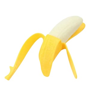 Juguetes de silicona personalizados con forma de plátano para niños de 5 a 7 años, novedades blandas de rebote lento para aliviar el estrés, regalos divertidos - Product Image 5