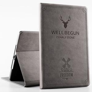 Funda Personalizada con Logotipo en Relieve para <span class=keywords><strong>iPad</strong></span> de 10.5 <span class=keywords><strong>Pulgadas</strong></span> con Ranura para Lápiz, Cubierta Protectora de Cuero para <span class=keywords><strong>iPad</strong></span> Pro, Air, Mini 345, Tablet PC - Product Image 3