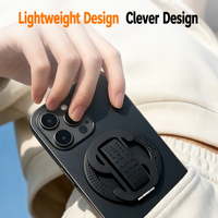 Support de téléphone TKT avec anneau de maintien, rotation à 360°, support métallique pour iPhone 18, Android, accessoires universels pour téléphone portable