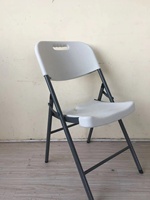Chaise et table pliantes en plastique de haute qualité pour événements, populaires aux États-Unis