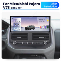 MEKEDE Écran 2K de 12,3 pouces 2400*900 Autoradio Multimédia GPS Navigation CAR-PLAY pour Mitsubishi Pajero V73 2004-2011