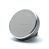 Diffuseur de parfum magnétique en métal zinc massif de luxe longue durée pour voiture, clip de ventilation pour voiture
