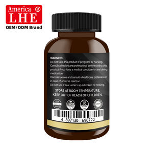 Poudre de racine d'ashwagandha biologique, extrait de poivre noir, complément alimentaire pour le soutien de l'humeur et la réduction du stress, 180 capsules végétales d'ashwagandha - Product Image 2