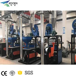 Plastic pulverizing machine plastic pulverizer pe pp pvc pulverizer equipment