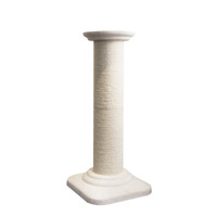 Arbre à chat écologique avec poteau à gratter en sisal naturel, niche en peluche, perchoir stable, faible MOQ, marque privée