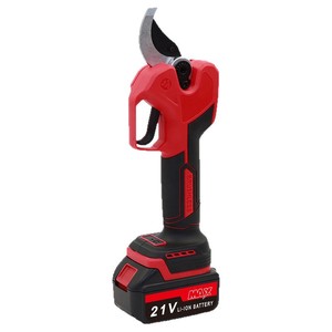 Electric Pruning Shears 21V Li-Ion Battery Bypass <b>Pruner</b> For Garden Fruit <b>Tree</b> Trimming 30mm Max Diameter Red - Product Image 5
