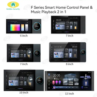 Panel de Control Táctil LCD HD de 12'' TuoAn OEM, Solución de Automatización del Hogar Inteligente con Zigbee y Amplificador