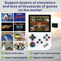 XGB36 Console de Jeu Portable Écran IPS 3.5 Pouces Joystick Simulateur 3D Système Linux 28 Émulateurs Prend en Charge les Jeux PSP/PS1/SFC/GBA Pour Hommes