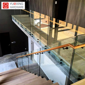 Maison Abordable <span class=keywords><strong>Mezzanine</strong></span> Standoff garde-corps main courante Facile installé Sans Cadre en verre garde-corps - Product Image 4