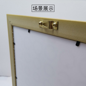 Ganchos ocultos rectangulares de hierro para montaje en pared, accesorios para colgar marcos de fotos, 21 tipos disponibles - Product Image 4