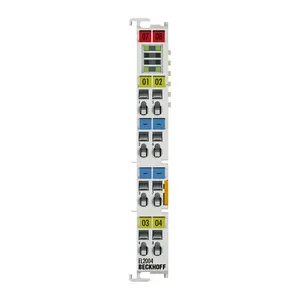 BECKHOFF EL2004 Terminal EtherCAT Sortie numérique 4 canaux 24 V DC 0.5 a pour PLC PAC et contrôleurs dédiés - Product Image 2
