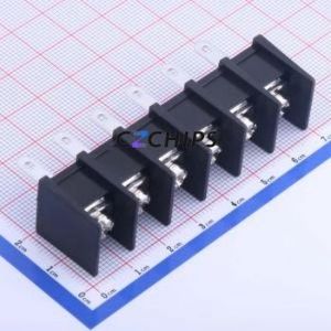 KF65H-11.0-6P Barrier Terminal Block Through hole Component (THT),P=11mm Connector Two Sides 11mm 1x6P Straight Pin - Product Image 1
