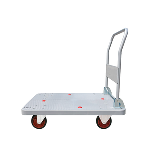 Carretilla de Plataforma de Plástico de Alta Resistencia Uni-Silent de 300 kg con Cuatro Ruedas, Carro de Plástico de 660 lb, Carretilla Manual LH300P-DX - Product Image 2