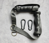 Bandes de résistance ergonomiques en ABS pour la gym et le fitness avec mousqueton, accessoires d'entraînement pour fixation sur machine à câble
