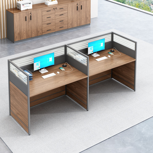 Hiện đại Modular bàn văn phòng bàn làm việc <span class=keywords><strong>cubicle</strong></span> Modular 4 6 chỗ ngồi người Bàn Mở nhân viên Máy Trạm cho nội thất văn phòng - Product Image 5