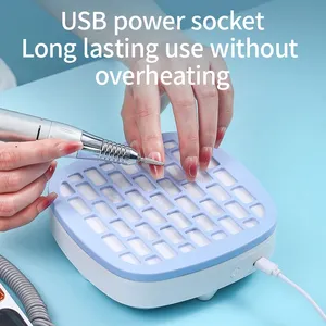 Mini aspirateur à poussière pour ongles, ventilateur extracteur pour machine de manucure, puissant nettoyeur à vide pour ongles avec filtre en papier amovible, équipement pour ongles - Product Image 5