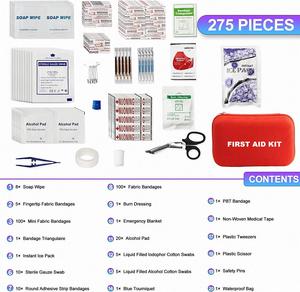 Artículos al por Mayor con Logotipo Personalizado, Kit de Supervivencia Deportiva de Fútbol, Kit de Primeros Auxilios, Impermeable, de EVA, para Preparación para Emergencias - Product Image 4