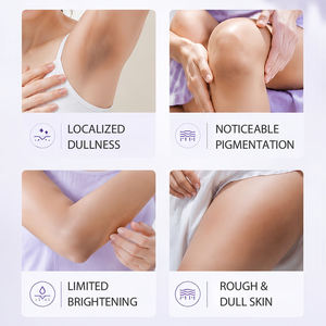 Crème éclaircissante pour le corps à la niacinamide, à l'arbutine et à la vitamine C, marque privée, pour l'hyperpigmentation, les taches brunes, le teint inégal, vente en gros OEM - Product Image 4