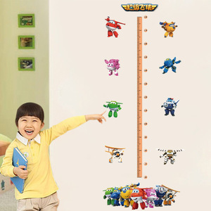 สติ๊กเกอร์ติดผนังซุปเปอร์วิงส์กันน้ำ PVC ลายการ์ตูนสำหรับห้องเด็ก - Product Image 5