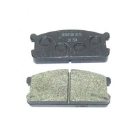 Plaquettes de frein de haute qualité MB 134 815/MB 151 323/MB 377 821/XB 377 821/D6004 pour voitures japonaises