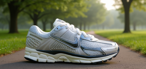 <span class=keywords><strong>Nike</strong></span> Wmns Air Zoom Vomero 5 Photon Dust Metallic Silver, <span class=keywords><strong>zapatillas</strong></span> para correr para <span class=keywords><strong>mujer</strong></span>, parte superior de malla, suela de goma, entresuela de EVA, resorte - Product Image 2