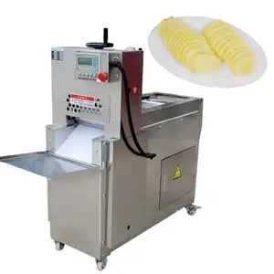 Máquina industrial de fatiar carne de alta qualidade, preço barato, lâminas automáticas para fatiar carne, com preço barato