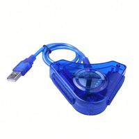 2024R pour Ps2 Controller vers Pc Adaptateur de convertisseur Usb Contrôleur de jeu USB pour Ps2 vers Usb Gamepad Converter