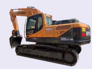 รถขุดไฮดรอลิกมือสองจากเกาหลี Hyundai 220 ขนาด 22 ตัน พร้อมเครื่องยนต์ - Product Image 2