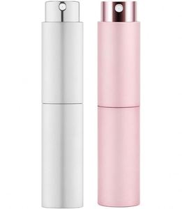 Aluminum Twist Cosmetic 5ml 10ml Mini Travel Decant Refill Empty Fragrance <b>Spray</b> <b>Bottles</b> for <b>Perfume</b> - Product Image 3