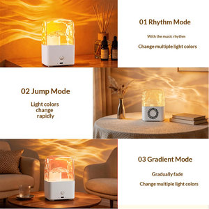 For Sound System with Water Ripple Design for Bedroom and Living Room <b>Remote</b> Control Speaker Featuring 16-Color Lighting - Product Image 5