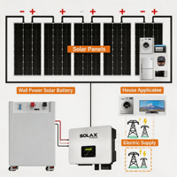 Kit solaire domestique 10KW 20KW 40KW Générateur solaire hors réseau