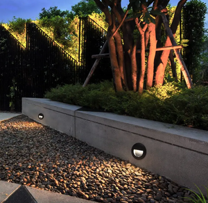 丸型LED階段ライト3W AC220V/110Vステップライト屋外屋内防水ファッション埋め込み式ランプウォールガーデンライト - Product Image 6