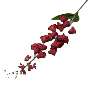 Bouquet de fleurs artificielles en soie, couleurs mélangées, léger, pour mariage et décoration intérieure - Product Image 5