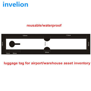 Thẻ Hành Lý <span class=keywords><strong>RFID</strong></span> EPC Gen2 <span class=keywords><strong>UHF</strong></span> Chống Nước ISO18000 <span class=keywords><strong>6C</strong></span> Có Thể Tái Sử Dụng Linh Hoạt Thẻ Treo PVC Cho Quản Lý Theo Dõi Hành Lý Sân Bay - Product Image 3