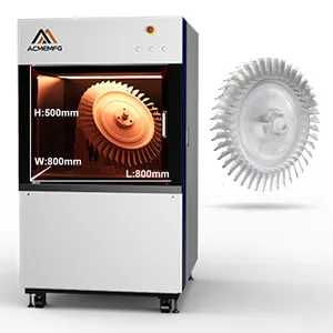 ACME HI800 Industrial Resin UV 3D Printer Stereolithography Variable Laser Spot SLA Printer Large Parts Printer