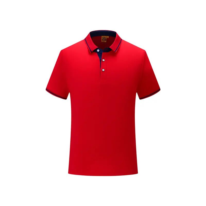 Venta caliente Diseño Polos Bordado Color Sólido Uniforme Golf Polo Logotipo Personalizado Liso En Blanco Hombres Casual OEM Servicio 5 Días