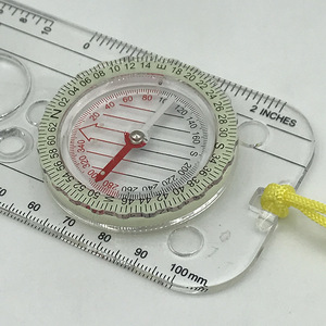 Bussola di orientamento luminoso in acrilico trasparente con Display a quadrante per turismo all'aperto <span class=keywords><strong>campeggio</strong></span> alpinismo - Product Image 3