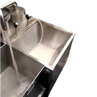 Machine à laver automatique en acier inoxydable pour riz/grains/noix/soja/maïs avec moteur