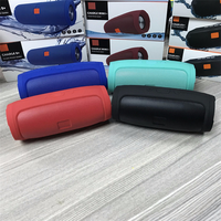 J007 speaker nirkabel subwoofer multifungsi, Portabel luar ruangan, dengan fungsi BT TF USB FM AUX dapat membawa LOGO merek dagang
