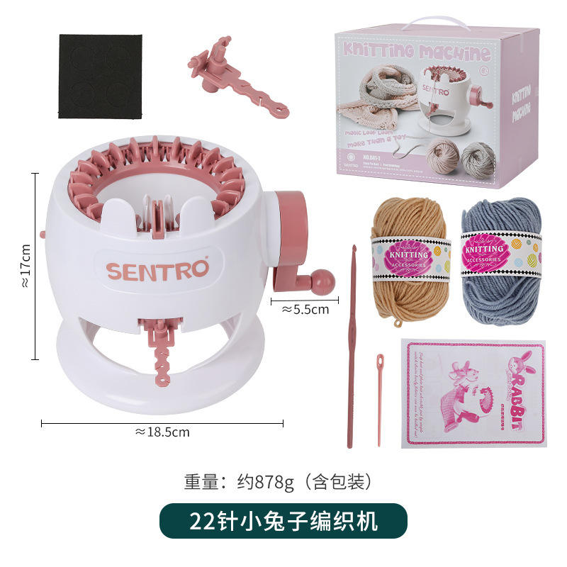 เครื่องถักกระต่าย 22 เข็ม