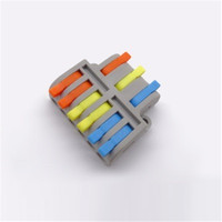 Connecteur de câblage rapide universel à raccordement rapide 32A SPL63 SPL93 6P/9P Bornes à broches Boîtier en nylon 2P Cuivre Alimentation DIN