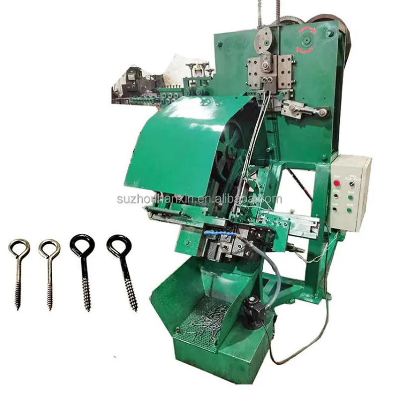 완전 자동 금속 와이어 나사 아이 후크 볼트 기계