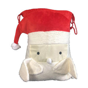 Bolsas de terciopelo con pompones para niños, regalos de <span class=keywords><strong>navidad</strong></span> - Product Image 2