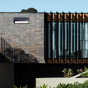 Custodia in lega di alluminio doppio colore bianco bianco caldo in una lampada da parete a led solare da 1000lumen con sensore di movimento PIR - Product Image 4