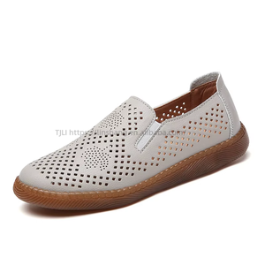 Women's <b>Shoes</b> New Summer Hollow-Out Design <b>Soft</b>-Soled Cow Tendon <b>Shoes</b> That Are Comfortable Versatile for Mothers - Product Image 6