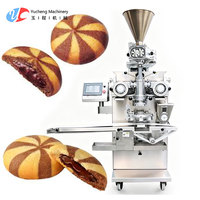 Máquina de Galletas de Doble Color con Relleno de Chocolate, Dispositivo de Formación de Capas de Doble Color de Alta Precisión, Maquinaria Industrial para Galletas
