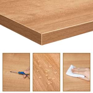 Escritorio de Computadora Ecológico de Alta Calidad en MDF, Mesa de Biblioteca, Mueble de Estación de Trabajo Resistente - Product Image 6